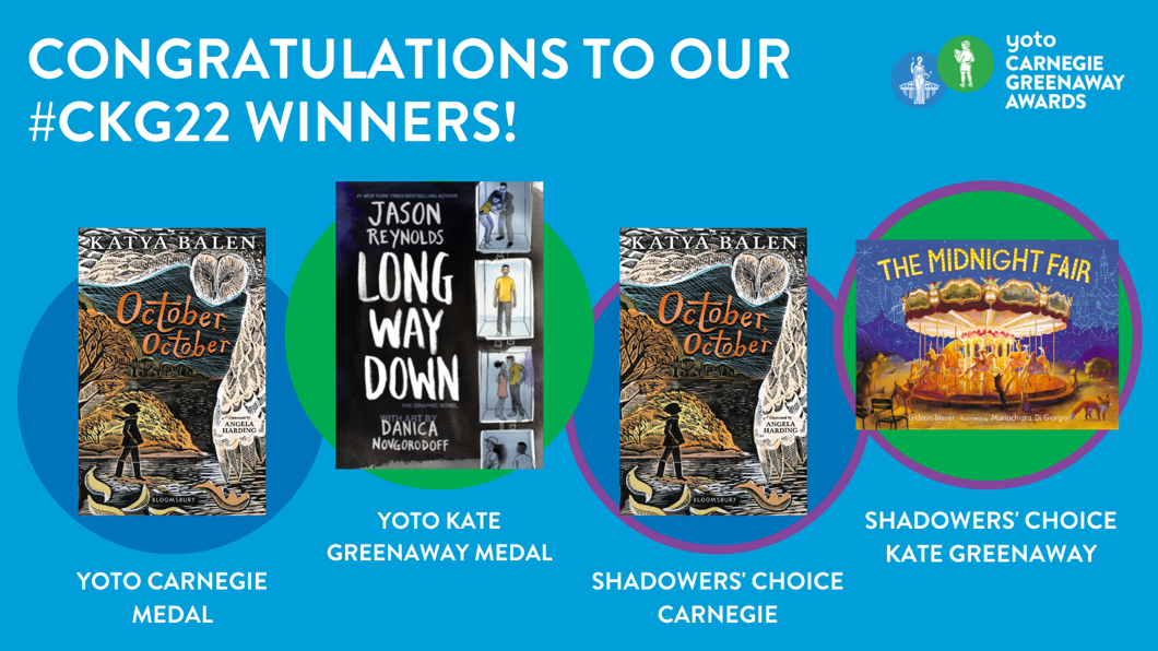 Yoto Carnegie Medal Kate Greenaway Medal LoveReading4Kids
