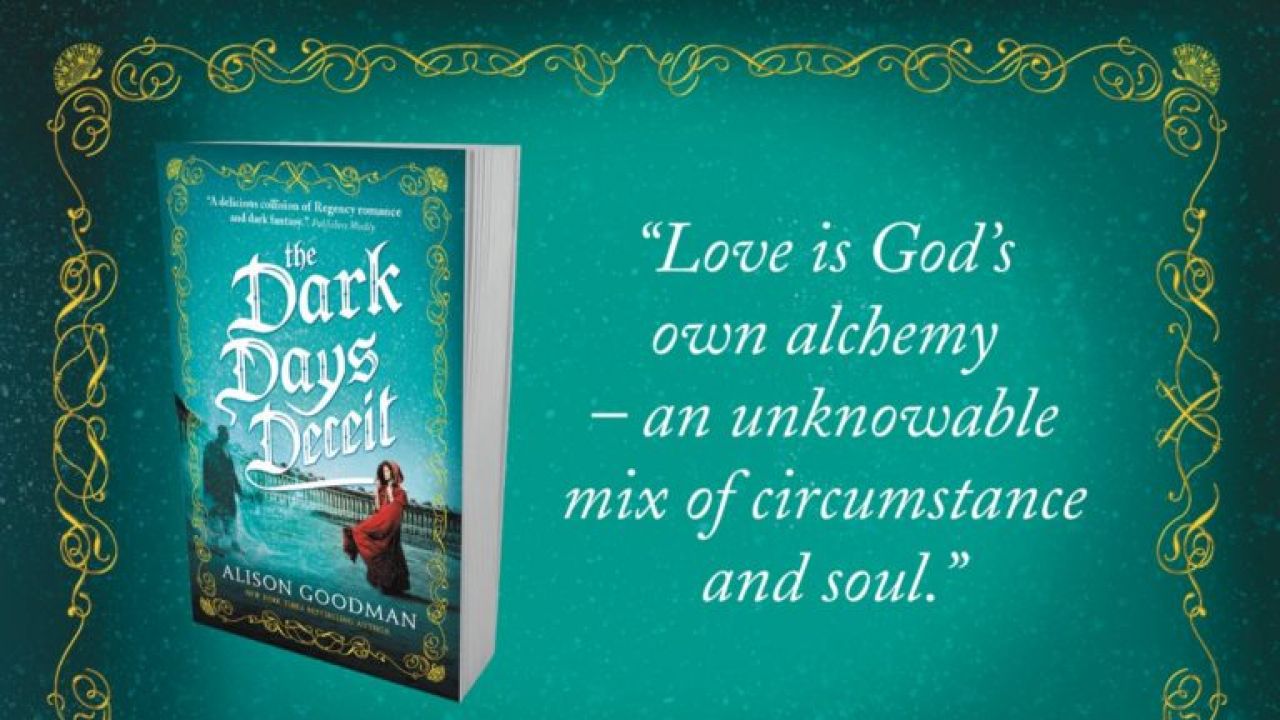 Win a copy of the Dark Days Deceit by Alison Goodman!