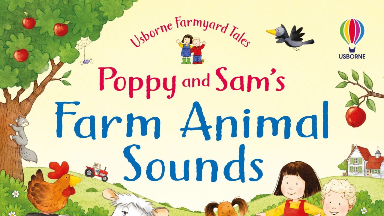 Poppy and Sam's Farm Animal Sounds by Sam Taplin Drawing Activity Sheets