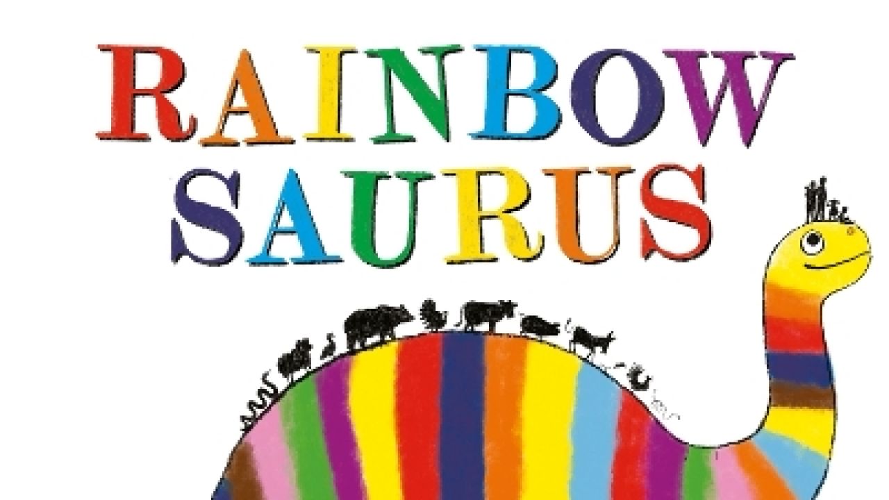 Colouring Sheets for Rainbowsaurus by Steve Antony