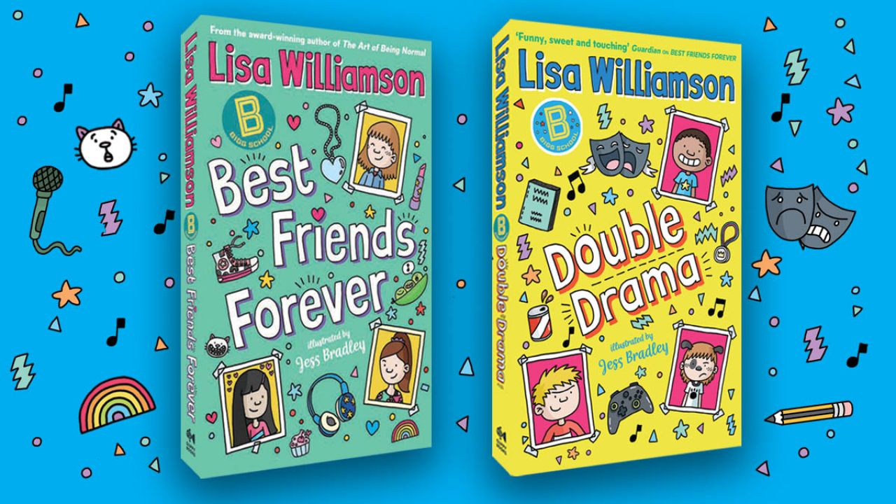 Win one of three sets of books one and two in the Bigg School series by Lisa Williamson