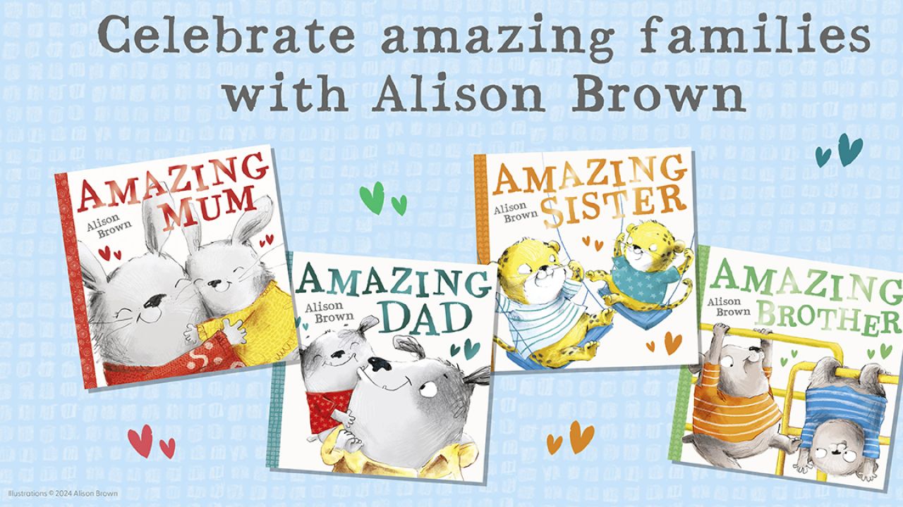 Colouring Sheets for Amazing Dad by Alison Brown