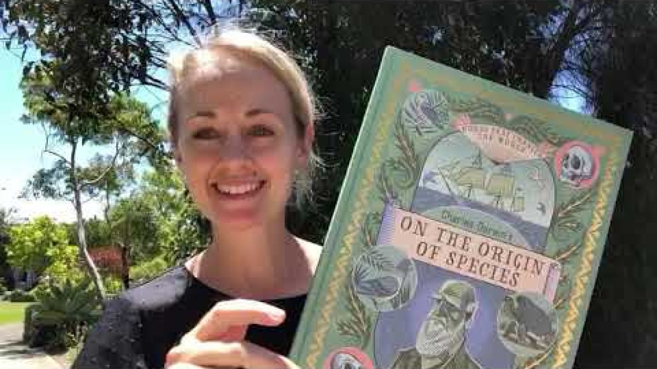 Anna Brett talks about her new book on Charles Darwin