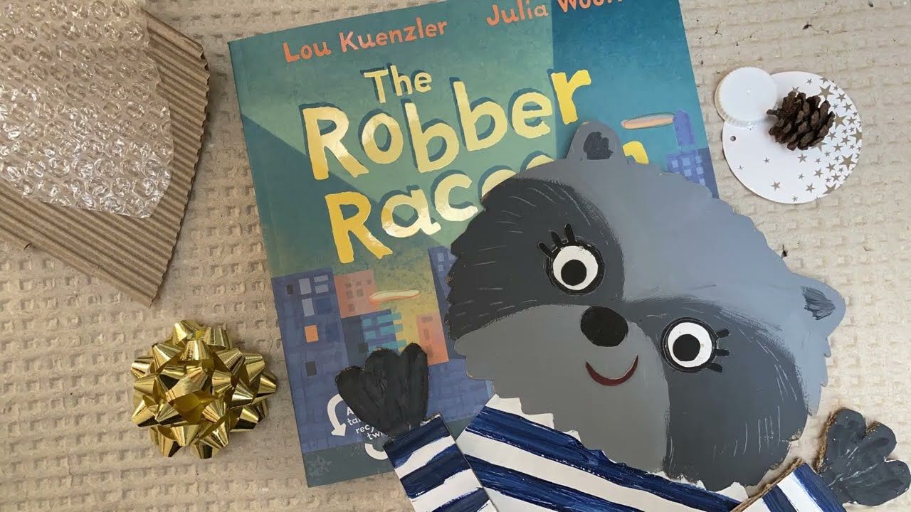 Make your very own Rosie the Robber Raccoon!